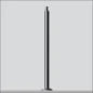 BEGA 77208K4 Straat- und pleinLeuchte 800 mm