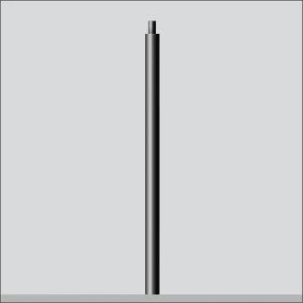 BEGA 70909 Lichtmast ohne Leuchte