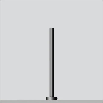 BEGA 70793 Lichtmast ohne Leuchte
