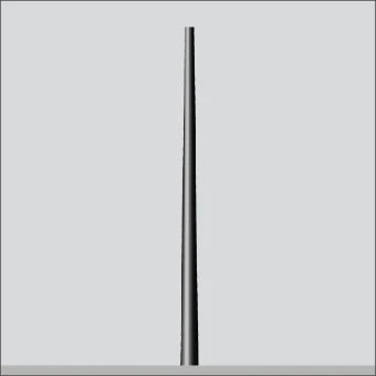 BEGA 70886 Lichtmast ohne Leuchte