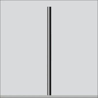 BEGA 70954 Lichtmast ohne Leuchte