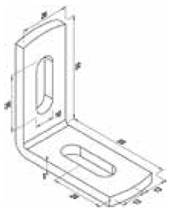 Fischer Universal-Winkelverbinder 90° MW