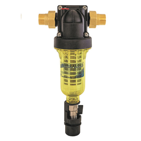 Euroacque HF Rückspülfilter halbautomatisch 1″, 60 µm, drehbar