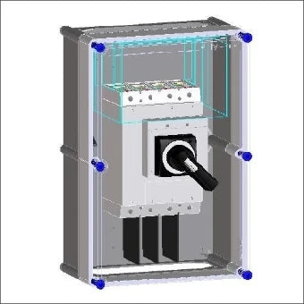 EATON 6701763 HNZM3-400-4 Schakelaarkast
