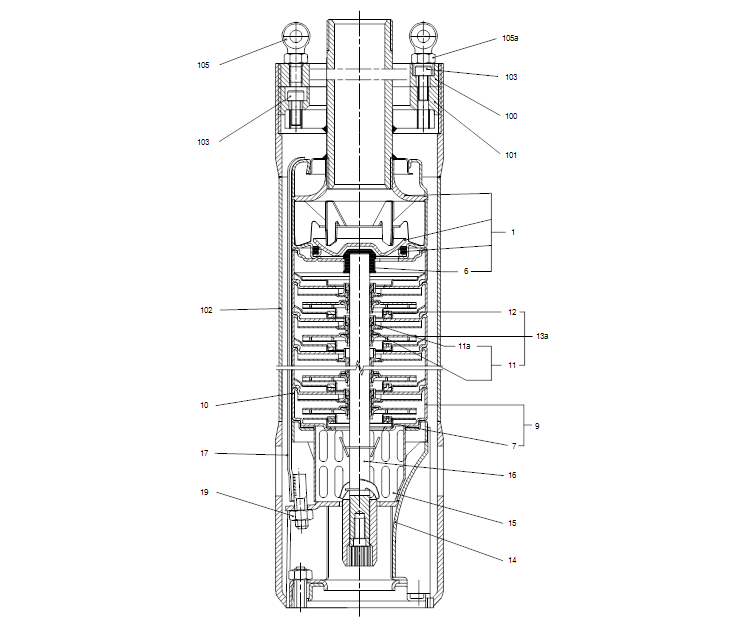 GRUNDFOS Unterwasserpumpe SP 2A-90 Nr. 09301K90