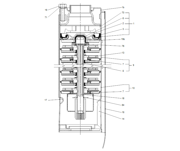 GRUNDFOS Unterwasserpumpe SP 3A-33 Nr. 10002B33
