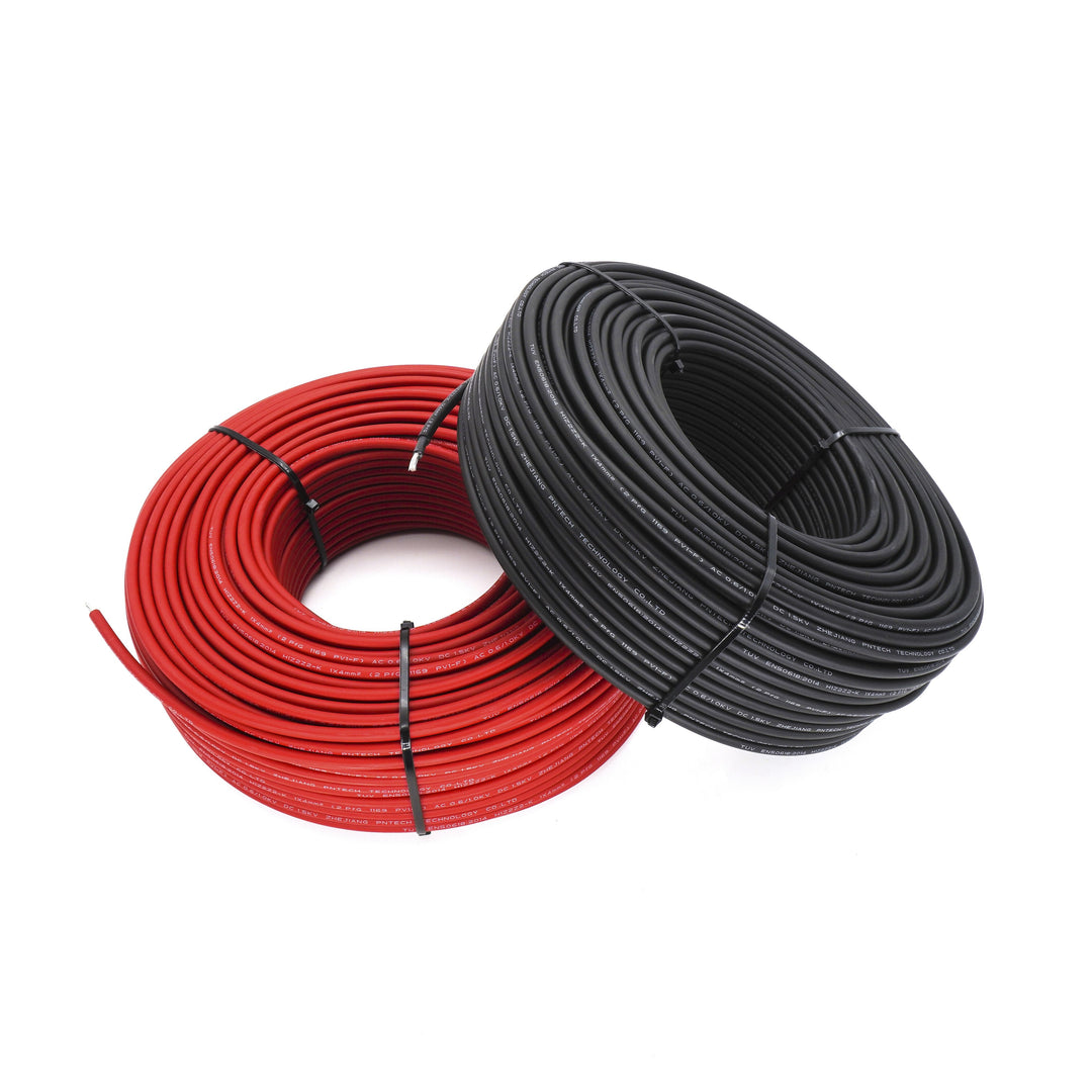 Solarkabel schwarz 50m 6mm