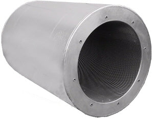 Systemair RSA1(F) 800 – Rund-Schalldämpfer, bis 400 °C, Ø 800 mm
