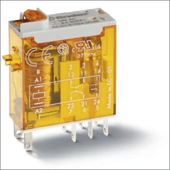 FINDER 46.52.8.024.5040 Schaltrelais 12.4 mm
