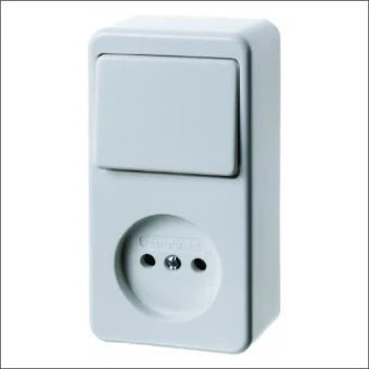 BERKER 61673649 Schakelaar/wandcontactdoos combinatie
