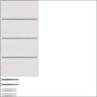 BERKER 13093046 Afdekraam schakelmateriaal