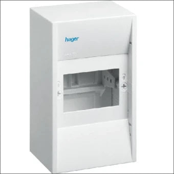 HAGER GD104E Groepenkast, leeg