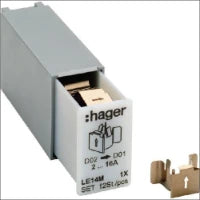 HAGER LE18SI PK0 2 Schroefkop D0-zekering