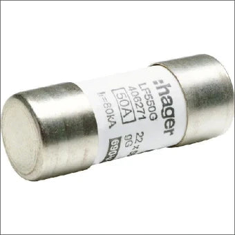 HAGER LF550G CHT22 50A Cilindrische zekering