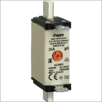 HAGER LNH0020MK NH000 KTF MK20A 500V