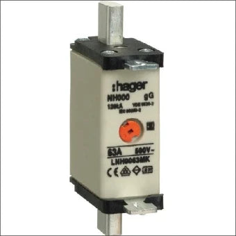 HAGER LNH0063MK NH000 KTF MK63A 500V