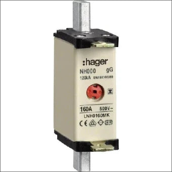 HAGER LNH0160MK NH00 KTF MK160A 500V