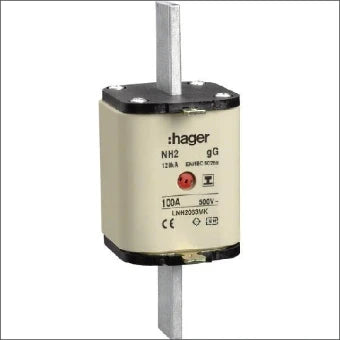 HAGER LNH2100MK NH2 KTF MK100A 500V