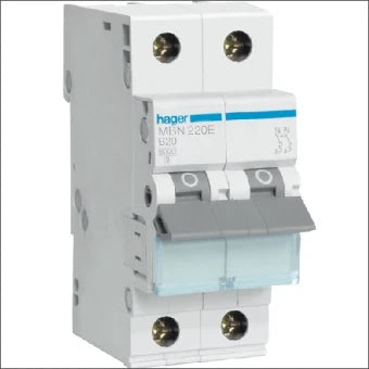 HAGER MBN220E Installatieautomaat