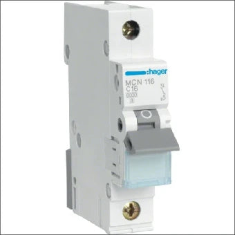 HAGER MCN116E Installatieautomaat