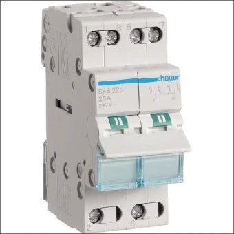 HAGER SFB225 Inbouwschakelaar modulair