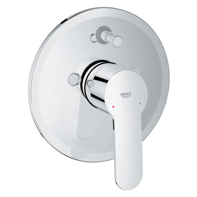 Grohe Einhandmischer für Badewanne oder Dusche, wandmontiert, Unterputzkörper inklusive, Chromoberfläche EUROSTYLE COSMOPOLITAN 33637002