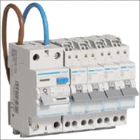 HAGER VKS02COMBI Aardlekschakelaar met nevenapparaat