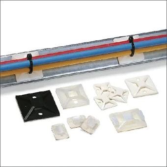 HELLERMANN 151-28530 BevestigingsSockel und -element fuer Kabelbinder 38 mm