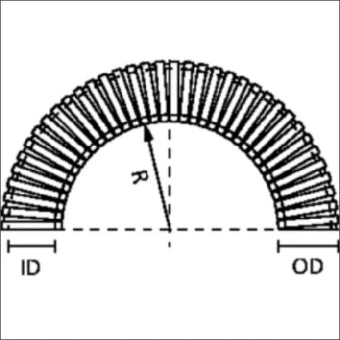 HELLERMANN 166-11104 Kunststof geribde kabelbeschermslang