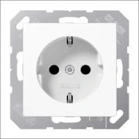 JUNG A595BFPWW Bedienelement / Zentralplatte Schalterprogramm 55 mm