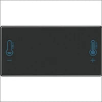 JUNG A4093TSACH Bedienelement / Zentralplatte Schalterprogramm 55 mm