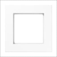 JUNG A561BFPLTVWW Bauteil / Zentralplatte Kommunikations-Schalterprogramm