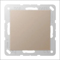 JUNG AC584GLCH Abdeckrahmen Schalterprogramm 10 mm