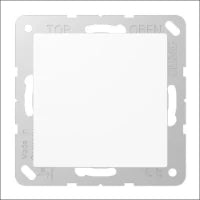 JUNG A1541BFWW Bedienelement / Zentralplatte Schalterprogramm 55 mm