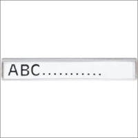 JUNG AC584BFNASW Abdeckrahmen Schalterprogramm 10 mm