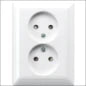 JUNG AS5545EUWW Schakelaar/Steckdose combinatie