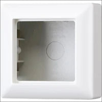 JUNG A537BFPLWW Bedienelement / Zentralplatte Schalterprogramm 55 mm