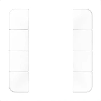 JUNG CD504TSAWW Bedienelement / Zentralplatte Schalterprogramm 67 mm