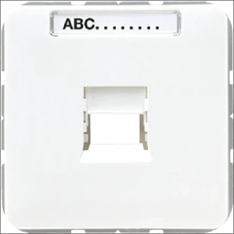 JUNG CD569-15WEWW Bauteil / Zentralplatte Kommunikations-Schalterprogramm