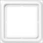 JUNG CD1541WW Bedienelement / Zentralplatte Schalterprogramm 67 mm