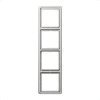 JUNG CD584LG Abdeckrahmen Schalterprogramm 10 mm