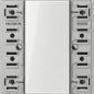 JUNG LS501TSAWW Bedienelement / Zentralplatte Schalterprogramm 70 mm