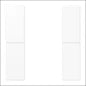 JUNG LS501TSAWW Bedienelement / Zentralplatte Schalterprogramm 70 mm
