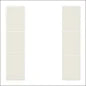 JUNG LS50NAW Bedienelement / Zentralplatte Schalterprogramm 33 mm