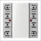 JUNG ME2502TSAAT Bedienelement / Zentralplatte Schalterprogramm 70 mm