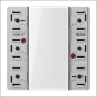 JUNG LS50NAW Bedienelement / Zentralplatte Schalterprogramm 33 mm