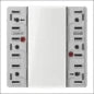 JUNG LS50NAW Bedienelement / Zentralplatte Schalterprogramm 33 mm