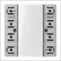 JUNG LS50NAW Bedienelement / Zentralplatte Schalterprogramm 33 mm