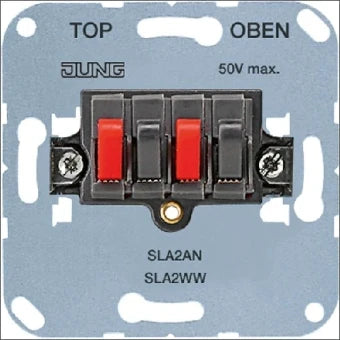 JUNG SLA2AN Bauteil / Zentralplatte Kommunikations-Schalterprogramm