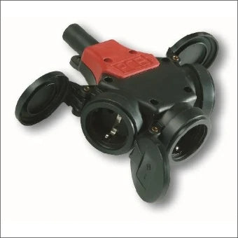 PCE 105695 253722-SR Koppelcontactstop geaard